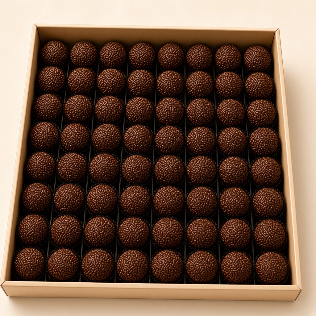 Cento de brigadeiros para festa
